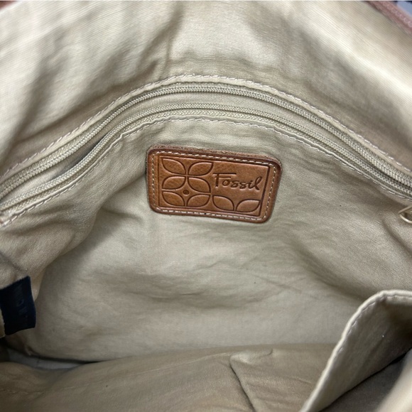 Vintage Fossil Boho Canvas Crossbody - Picture 10 of 10